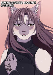Simple-shaded